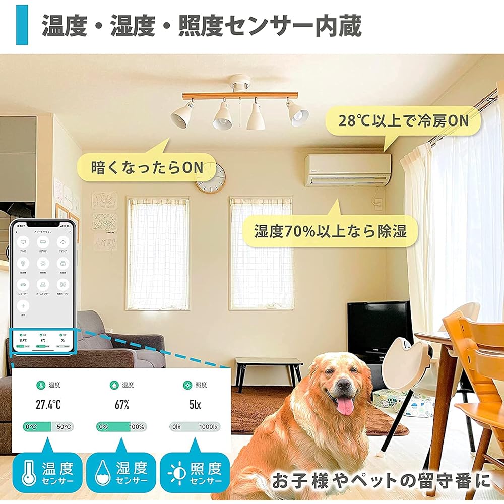 [+Style] Smart Multi-Remote Control Home Appliances Compatible with Alexa Google Home