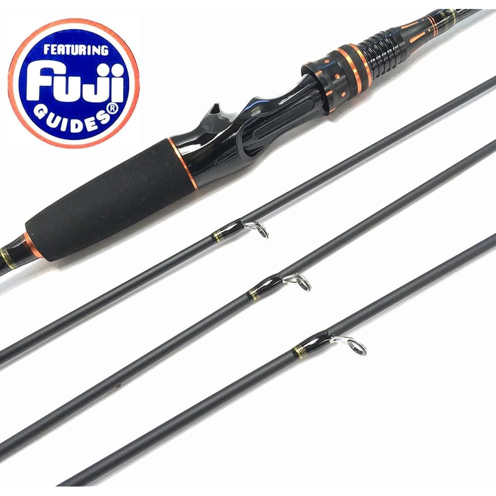Fuji guide 3WAY 7ft 8ft Bait rod 2 pieces (MH, M, UL) Seabass rod Travel rod Bait finesse rod Rockfish rod Mountain stream bait Trout rod