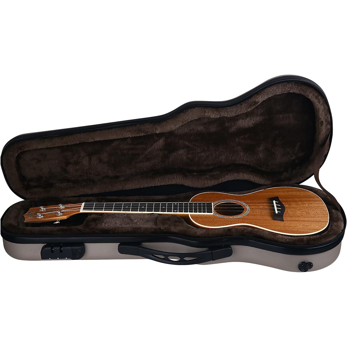 BONDI UKULELES Ukulele Case Tenor Hard Case Brand from Australia (Tenor Ukulele Inner Size 72cm, Gold Ukulele Case)