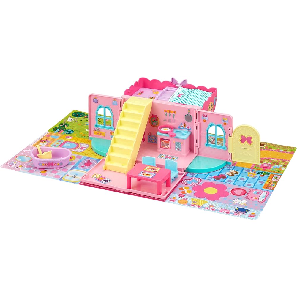 Pocket Mel-chan Spread and play! Poke Mel House + Doll Set