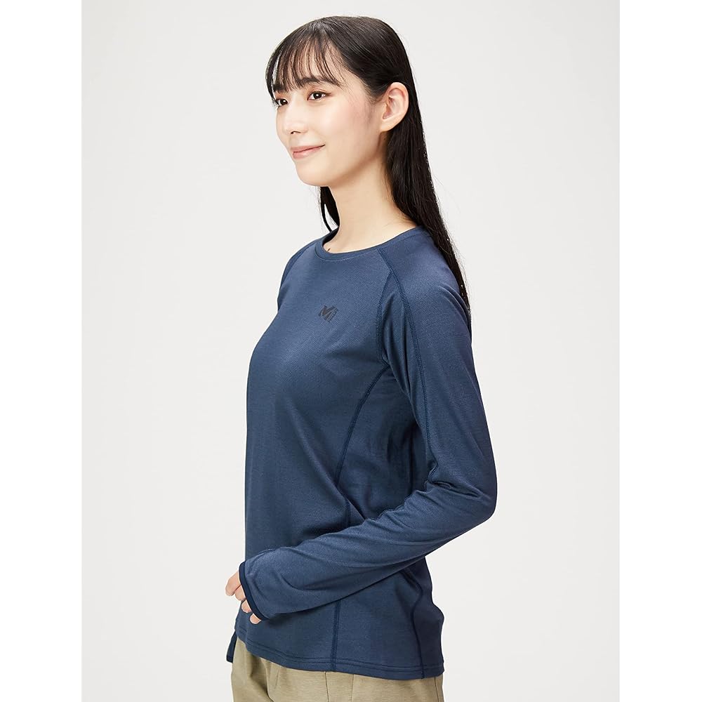 [Millet] Cut and Sew Castor Wool Crew Long Sleeve Castor Wool II Crew LS W Women's