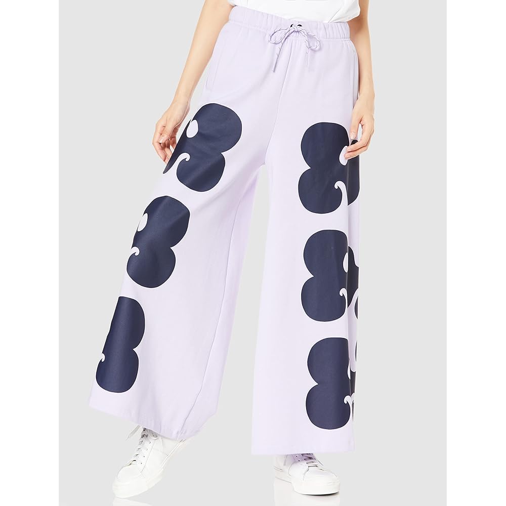 Adidas LA384 Women's Sweat Pants Marimekko Wide Leg Pants