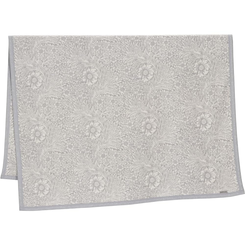 nishikawa [Nishikawa] Blanket Single Washable Morris Gallery Acrylic Blend Lightweight Gray FQ02101000
