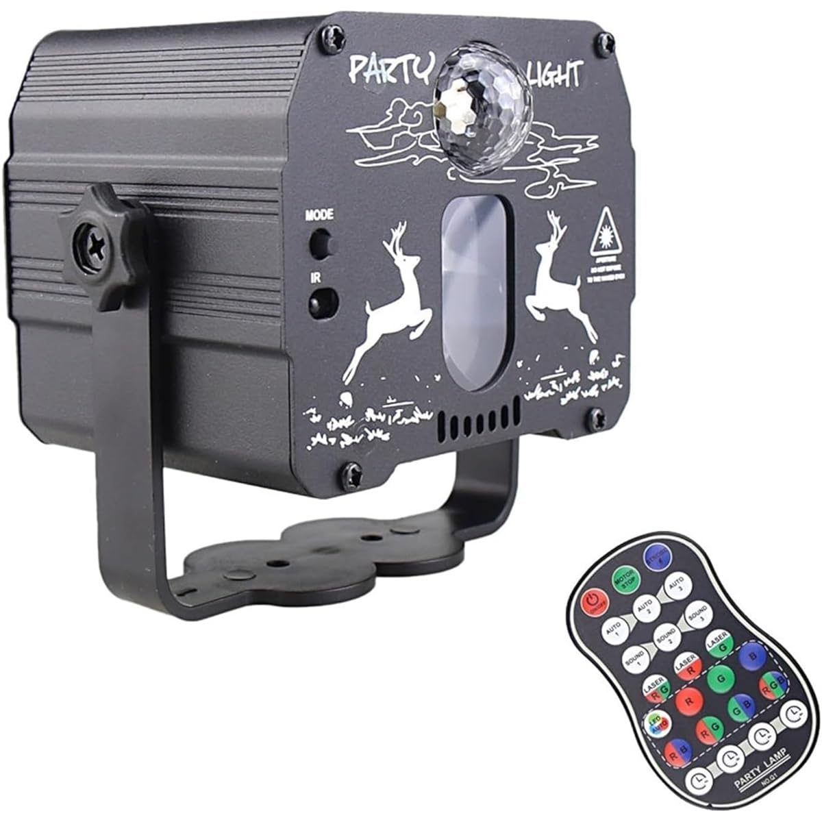 Stage Light, Pattern Battery DJ Disco Light Party R&G Projector RGB LED Magic Ball Bar Dance Room Stage Effect Lamp USB F2N6 Advanced Dj Light Effect