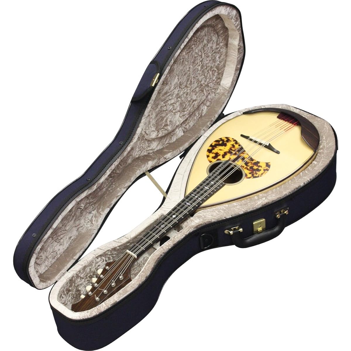 Super Light Round Mandola Case, Blue