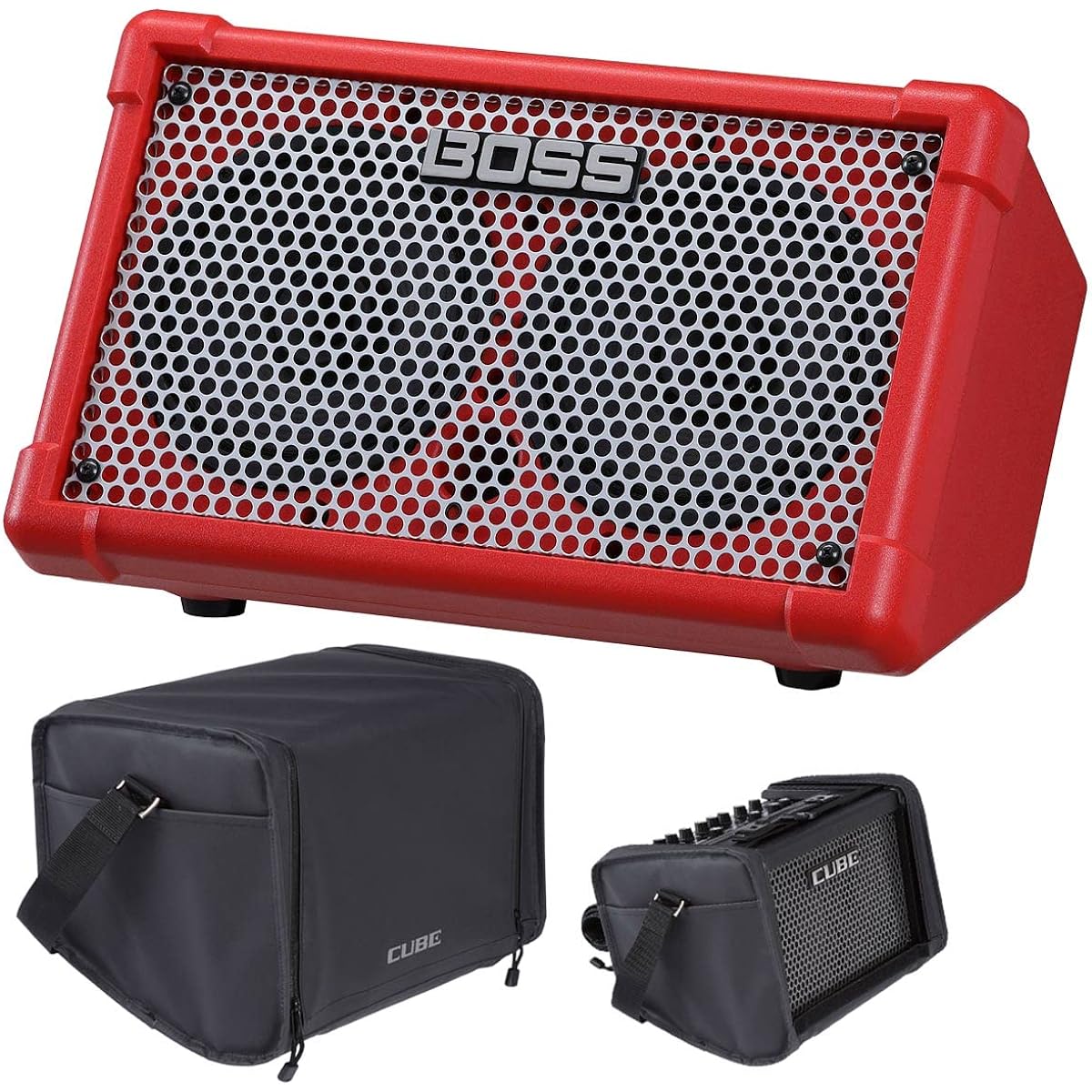 BOSS/CUBE Street II Red -Genuine carrying bag set-