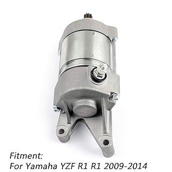 Artudatech Starter Motor Engine Start for Yamaha YZF R1 R1 2009-2014 2013 14B-81890-00