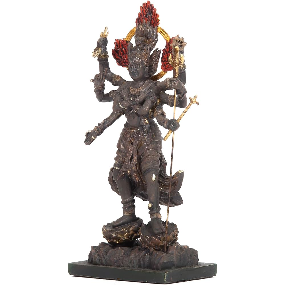 [Officially supervised by Toji Temple] Miniature Buddha statue of Gundari Myoo [Kukai 21 three-dimensional mandalas commemorating the 1200th anniversary of the founding of the Shingon sect]