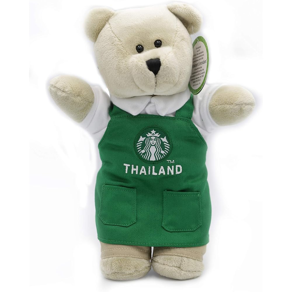 Overseas Starbucks Thailand Limited Bearista Black Apron [Parallel Import]