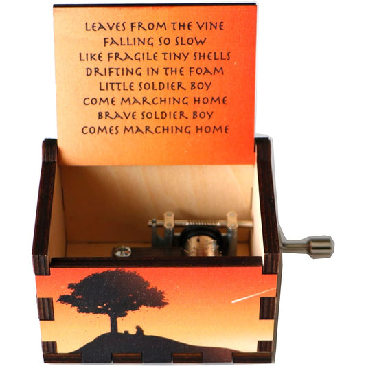 ASVP Shop Music Box Anime Fan Gift - Leaf Vine - Little Soldier Boy