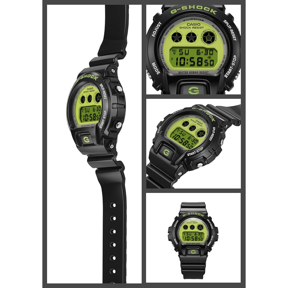 G-Shock [Casio] Watch [Domestic regular product] Crazy Colors 2024 DW-6900RCS-1JF Men's Black