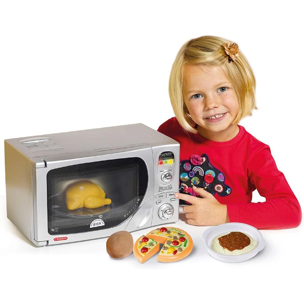 CASDON Toy DeLonghi Toy Microwave Oven 30.5x17x18.5cm Japanese Instruction Included 492 Genuine Product