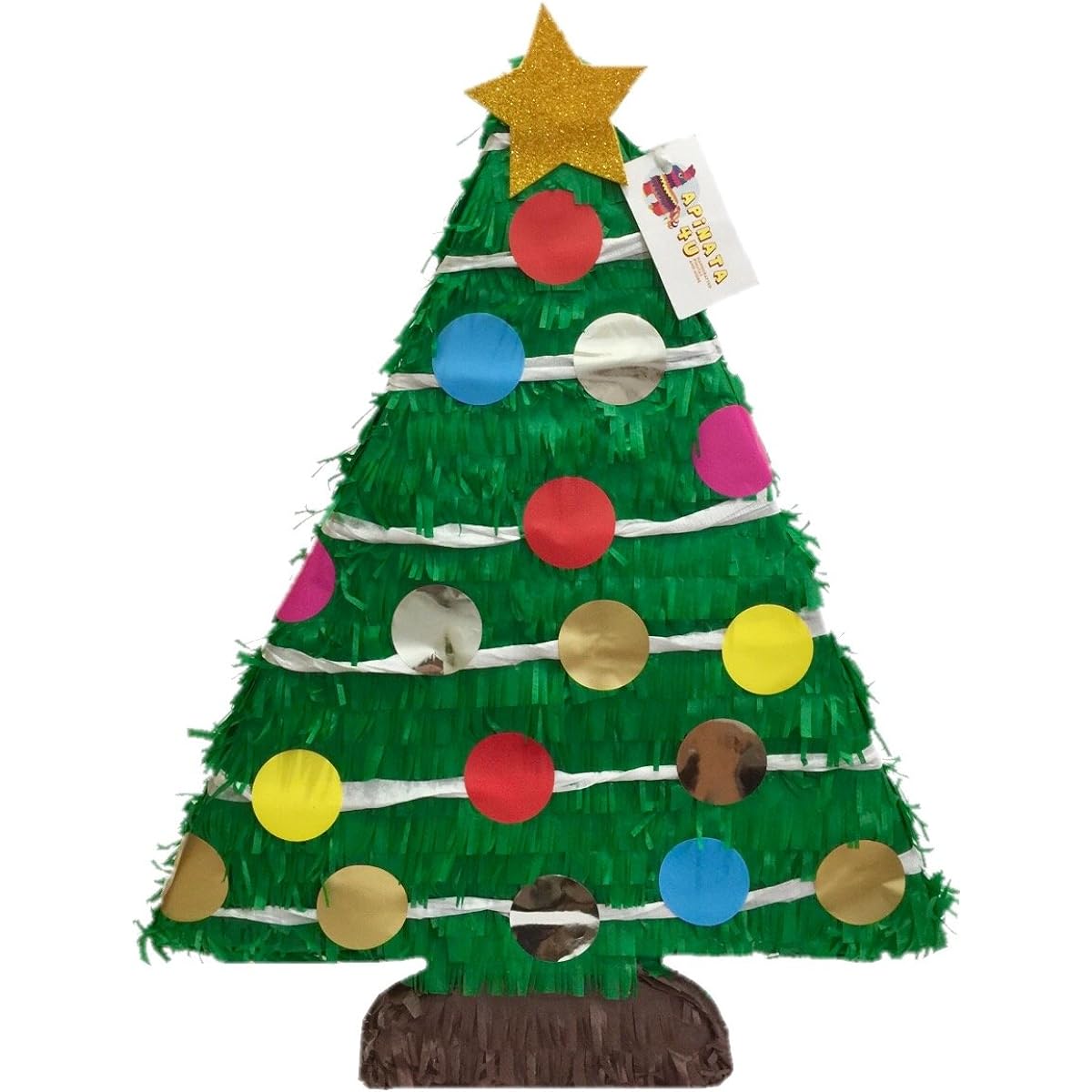 Christmas Tree Pinata 24" High