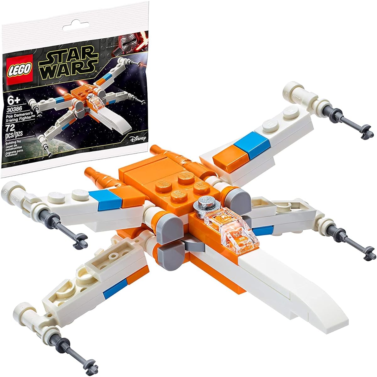 Disney Lego Star Wars Poe Dameron's X-Wing Fighter 30386