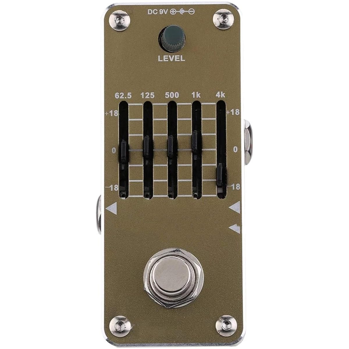 Guitar Effect Pedal Bass Eq Analog 5 Band Equalizer Electric Guitar Effect Pedal Mini Single Effect Guitar Effect
