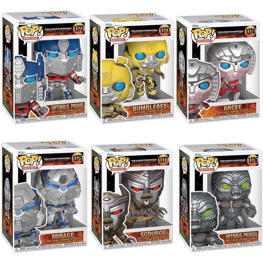 Funko Transformers Rise of The Beasts Pop! Complete Set (6)