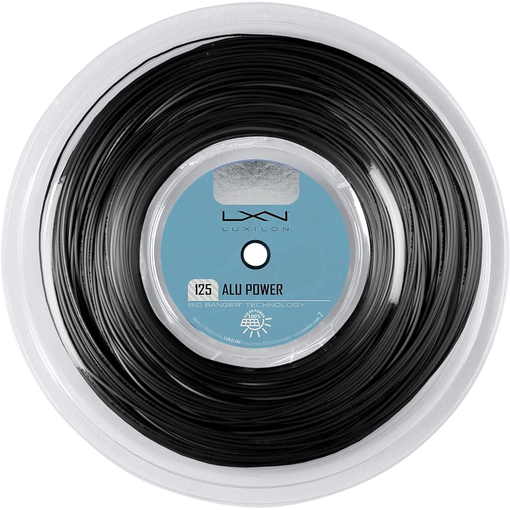 LUXILON Tennis String Gut Single Tension/200m Reel ALU POWER [125/130] Mono Filament