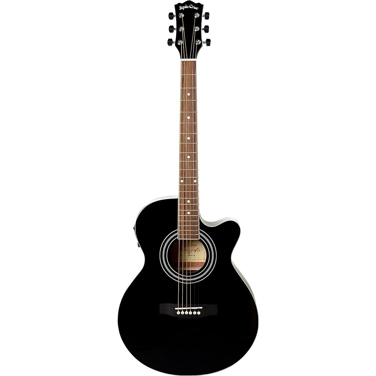 Sepia Crue Sepia Crue Electric Acoustic Guitar EAW-01/BK Black