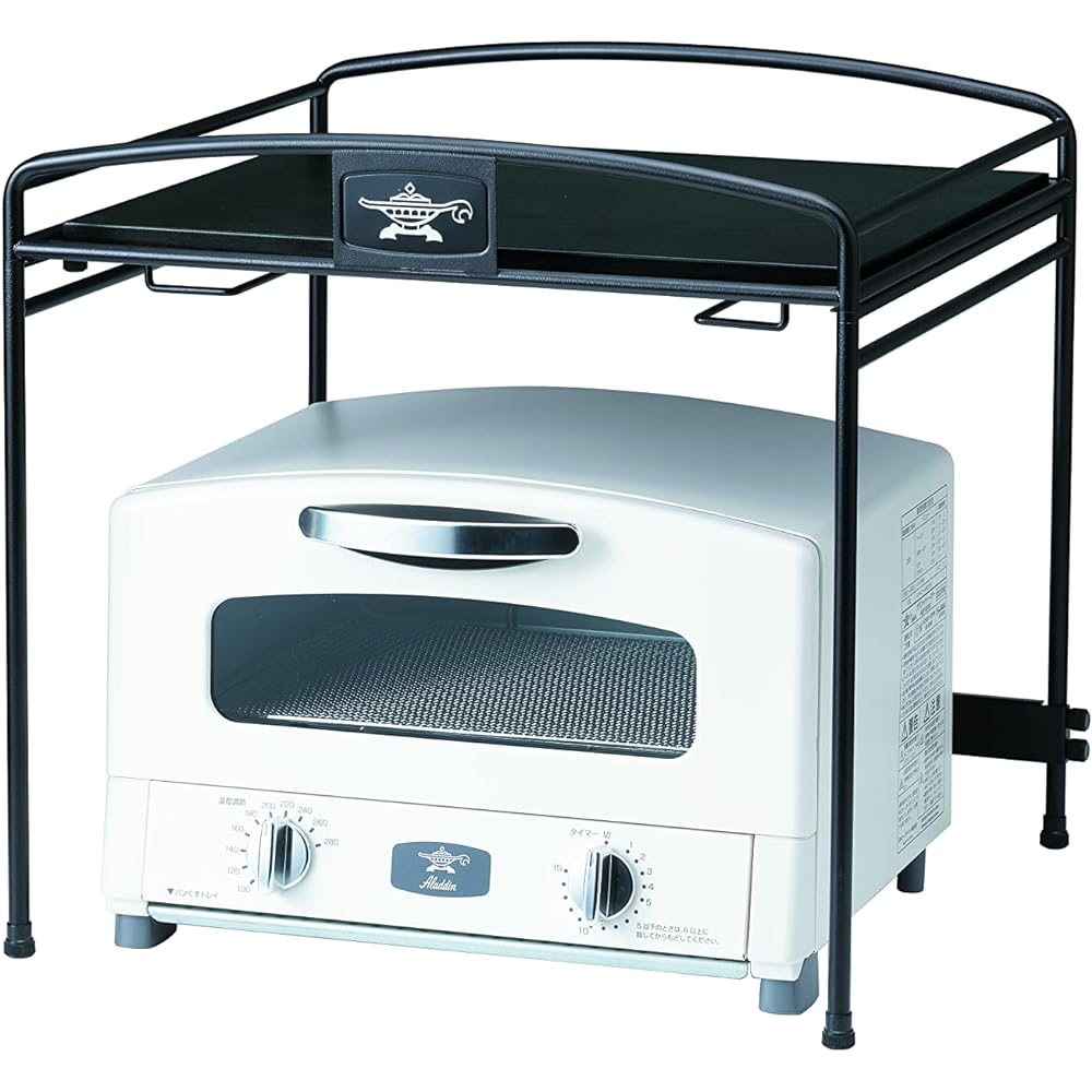 Aladdin Toaster Rack, No Tools Required, Easy Assembly, Load Capacity 3kg, Aladdin Toaster Only, Includes Adjuster ATR-10J(K)