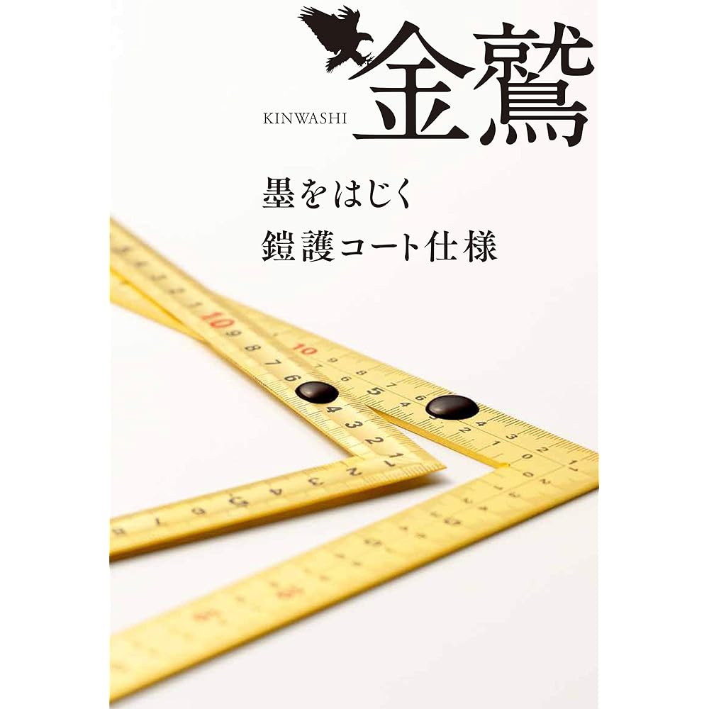 Kinwashi Kinkyokushaku 30cm Thick Wide Width Heavy Duty Ink Repellent Kaidan Scale GMT-30CKD