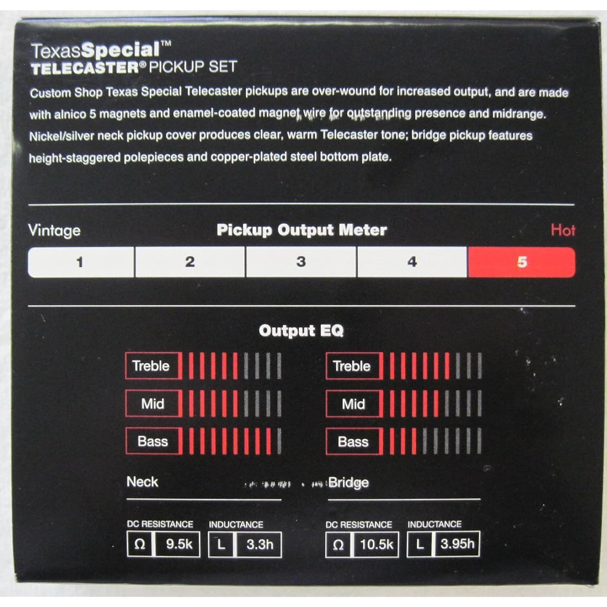 Fender Fender CS Custom Shop Texas Special Tele Set of 2 Telecaster Guitar Pickup "Parallel Import Product" Telecaster