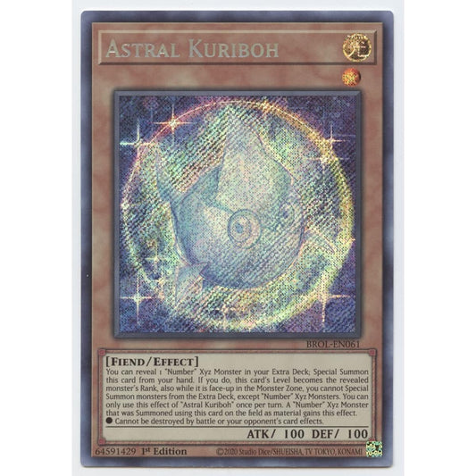 Astral Kuriboh - BROL-EN061 - Secret Rare - 1st Edition