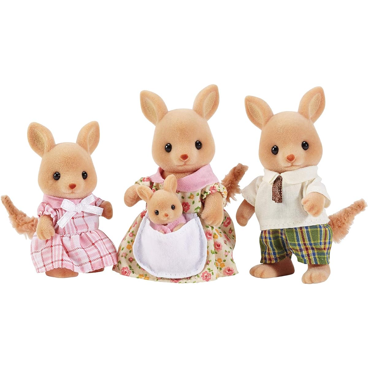 Calico Critters Hopper Kangaroo Family Set Toy [Parallel Import]