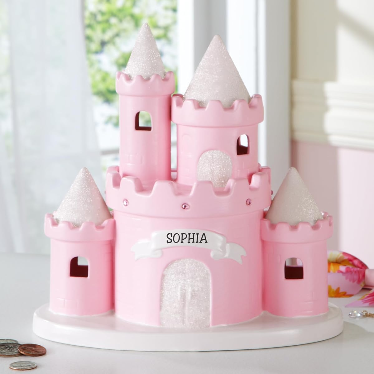 Let's Make Memories Princess Castle Bank - for Her