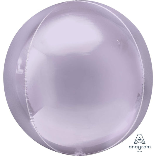 Anagram 16" Orbz-Pastel Lilac Foil Balloon