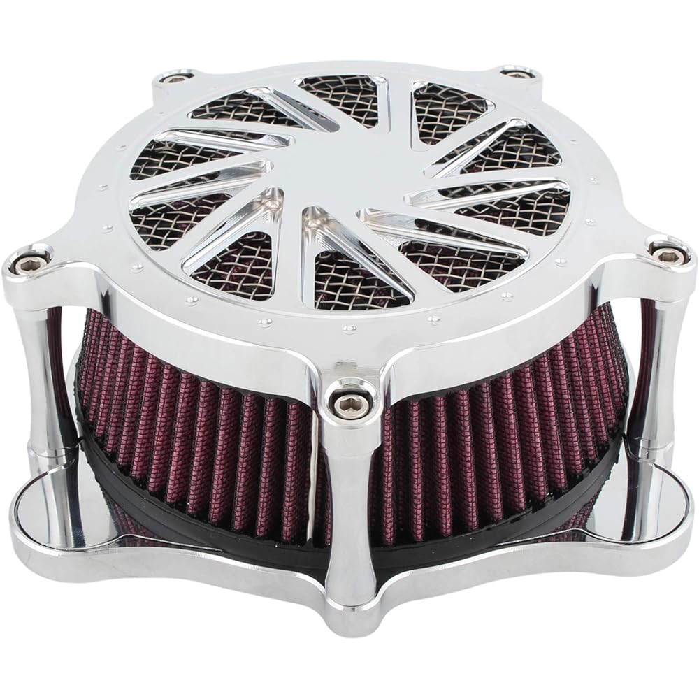 Motorcycle Air Filter Cleaner Intake System CNC Cut Aluminum for Touring Road King Street Glide Trike 08-2016 Softail Dyna FXDLS 2017 09001-0205-0225
