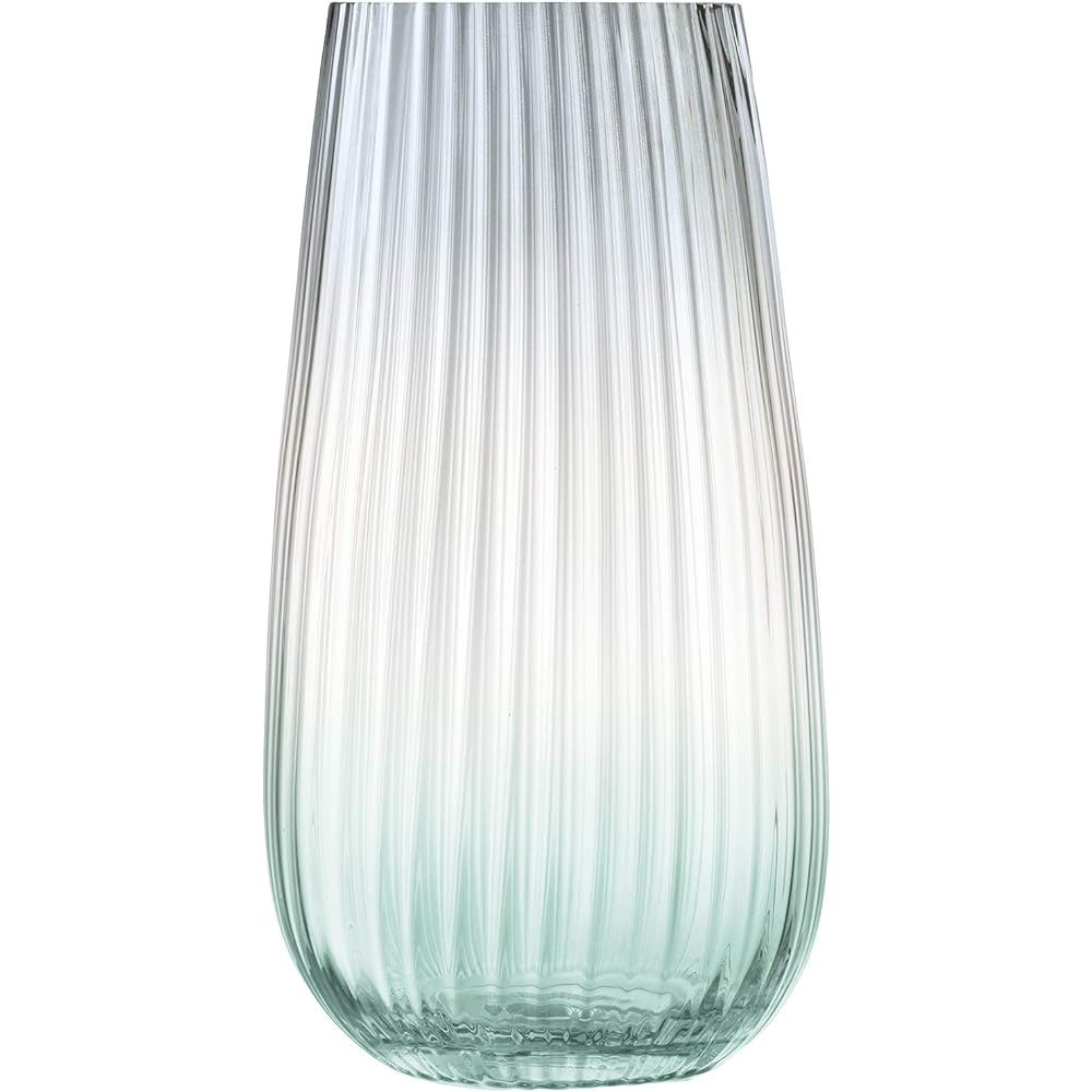 LSA DUSK VASE GREEN/GREY H28cm