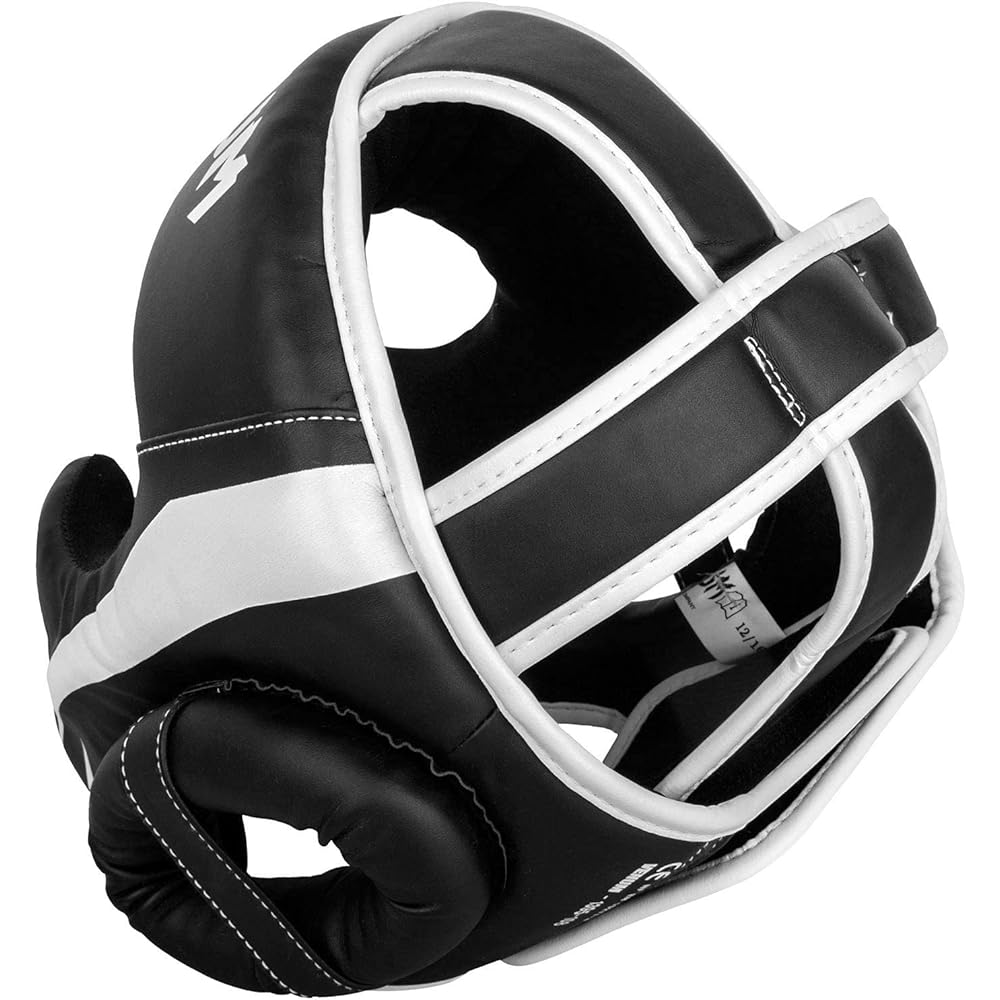 Venum Elite Headgear - Black/White