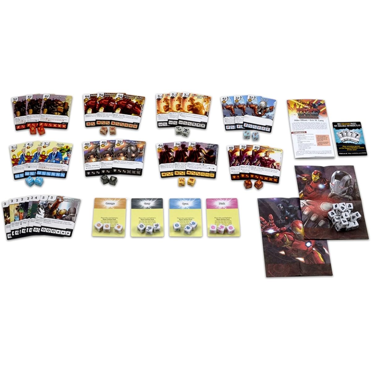 Iron Man and War Machine Starter - Marvel Dice Masters