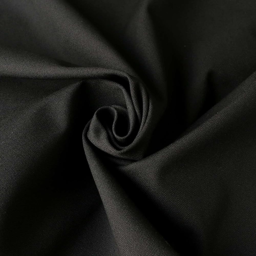 Nippon Chuko Takashima No. 11 canvas fabric 5m cut 4 black L5000-4-5M