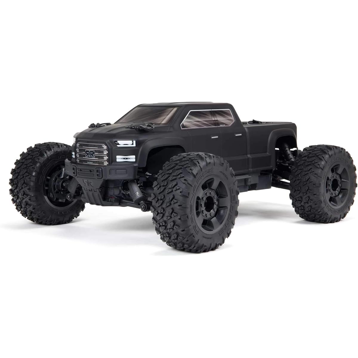 ARRMA 1/10 Big Rock 4X4 V3 3S BLX Brushless Monster RC Truck RTR (Transmitter & Receiver Included, Battery & Charger Required), Black, ARA4312V3.