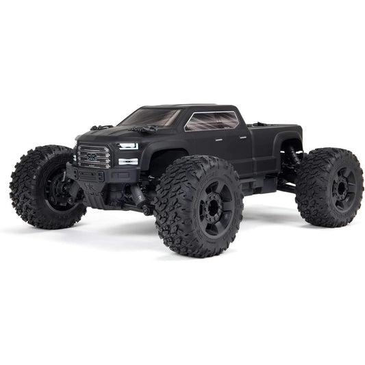 ARRMA 1/10 Big Rock 4X4 V3 3S BLX Brushless Monster RC Truck RTR (Transmitter & Receiver Included, Battery & Charger Required), Black, ARA4312V3.