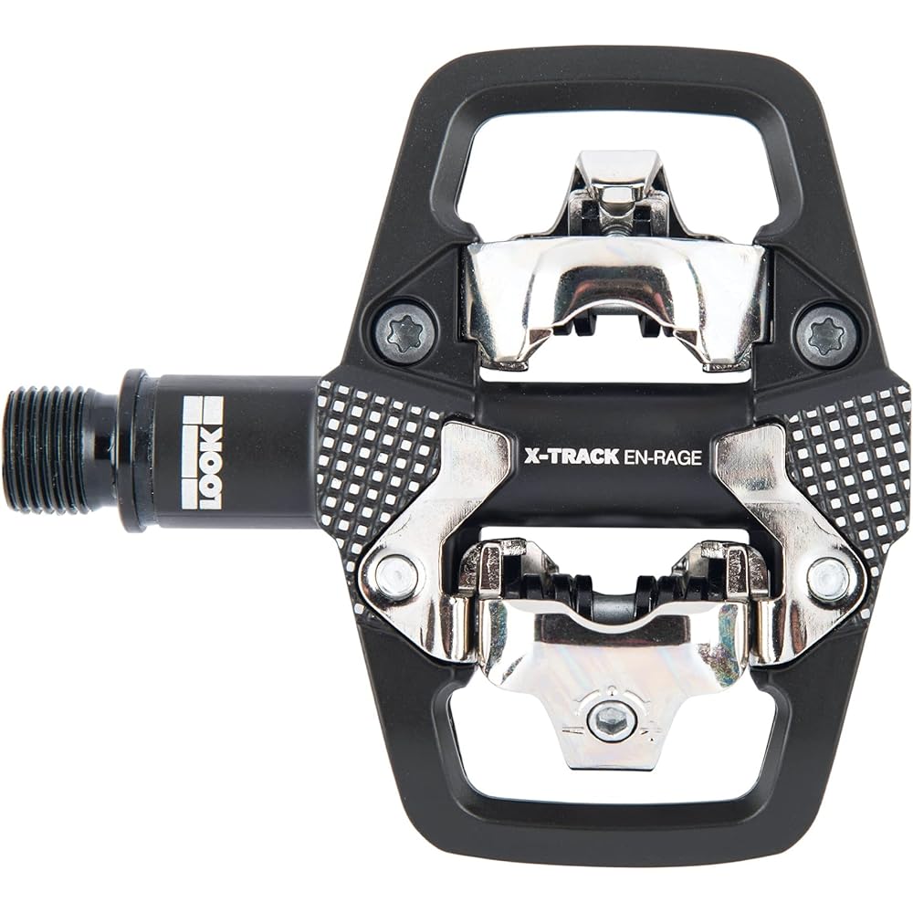 Look Bicycle Pedals X-Track Unrage Mountain Pedals Black 00018225