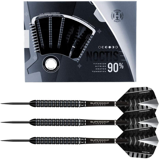 Harrows Noctis Parallel 90% Tungsten Steel Tip Darts