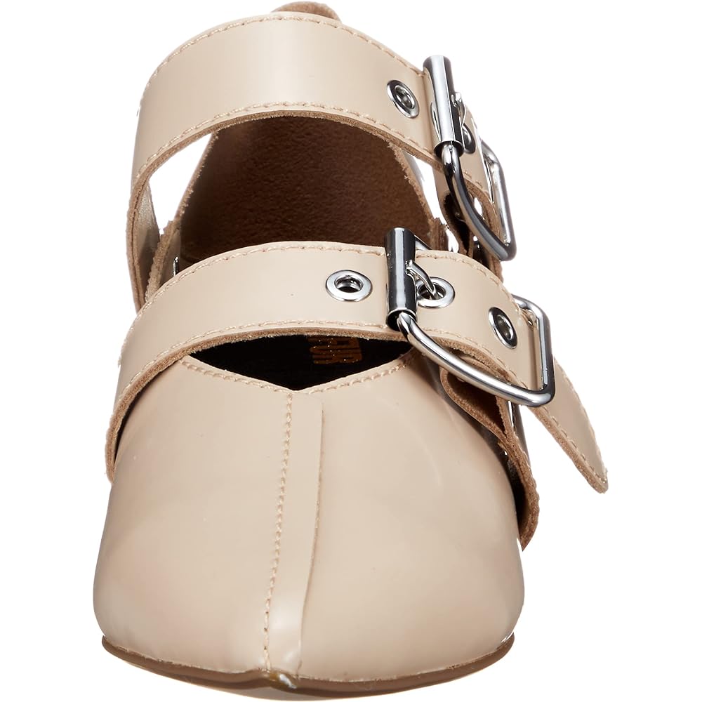 [Fur Fur] Double Strap Babouche RWGS215506 Women's