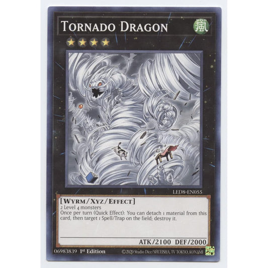 Tornado Dragon - LED8-EN055 - Common - First Edition