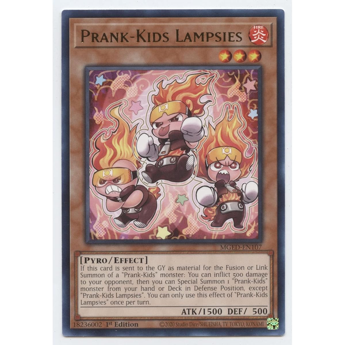Naughty Kids Lampsy - MGED-EN107 - Rare - 1st Edition.