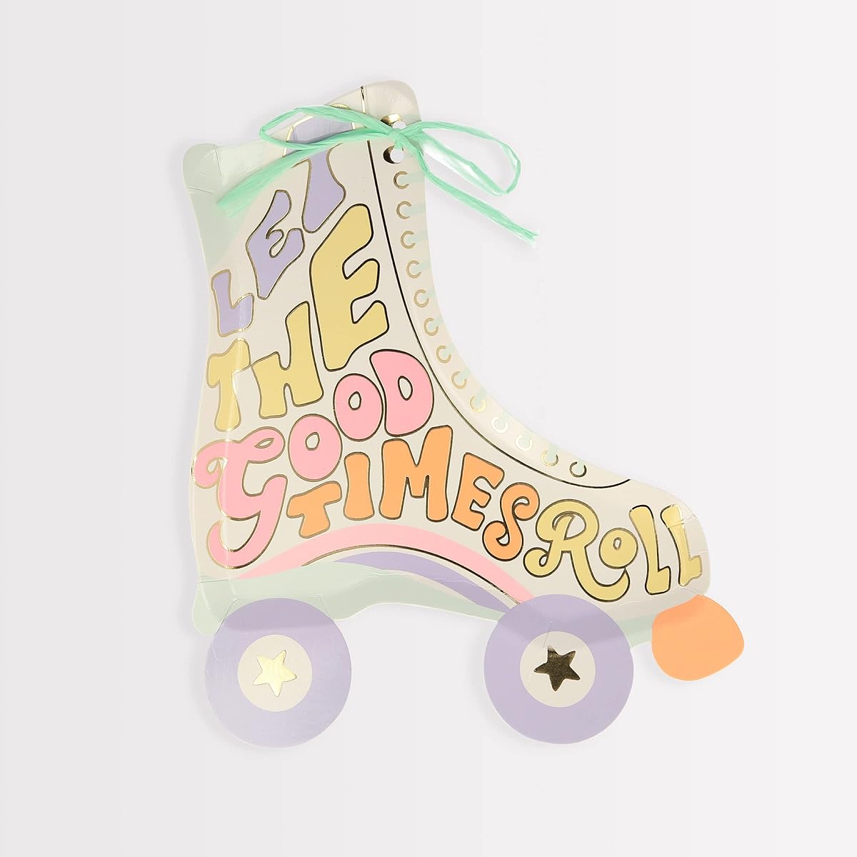 Meri Meri Roller Skate Plate (Pack of 8)
