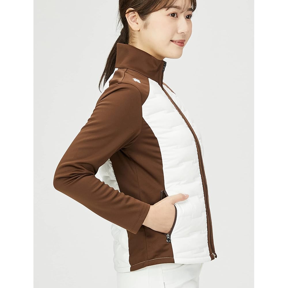 [DESCENTE] 22 Fall/Winter Model Golf Blouson Down Jacket Air Pocket Stretch Heat Retention Women's