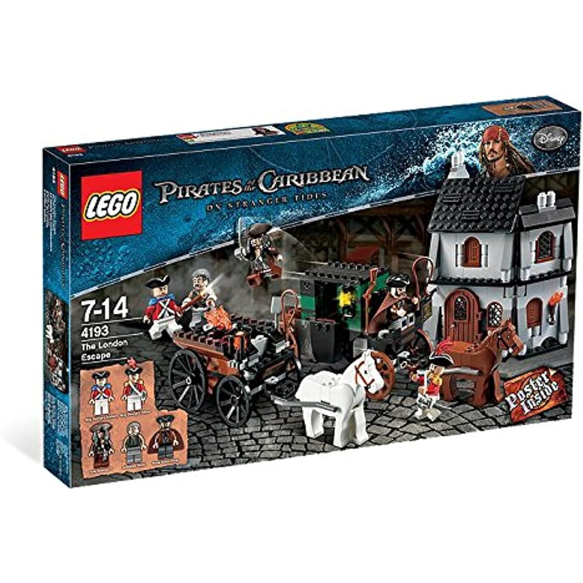 LEGO Pirates of the Caribbean Escape from London 4193 Parallel import