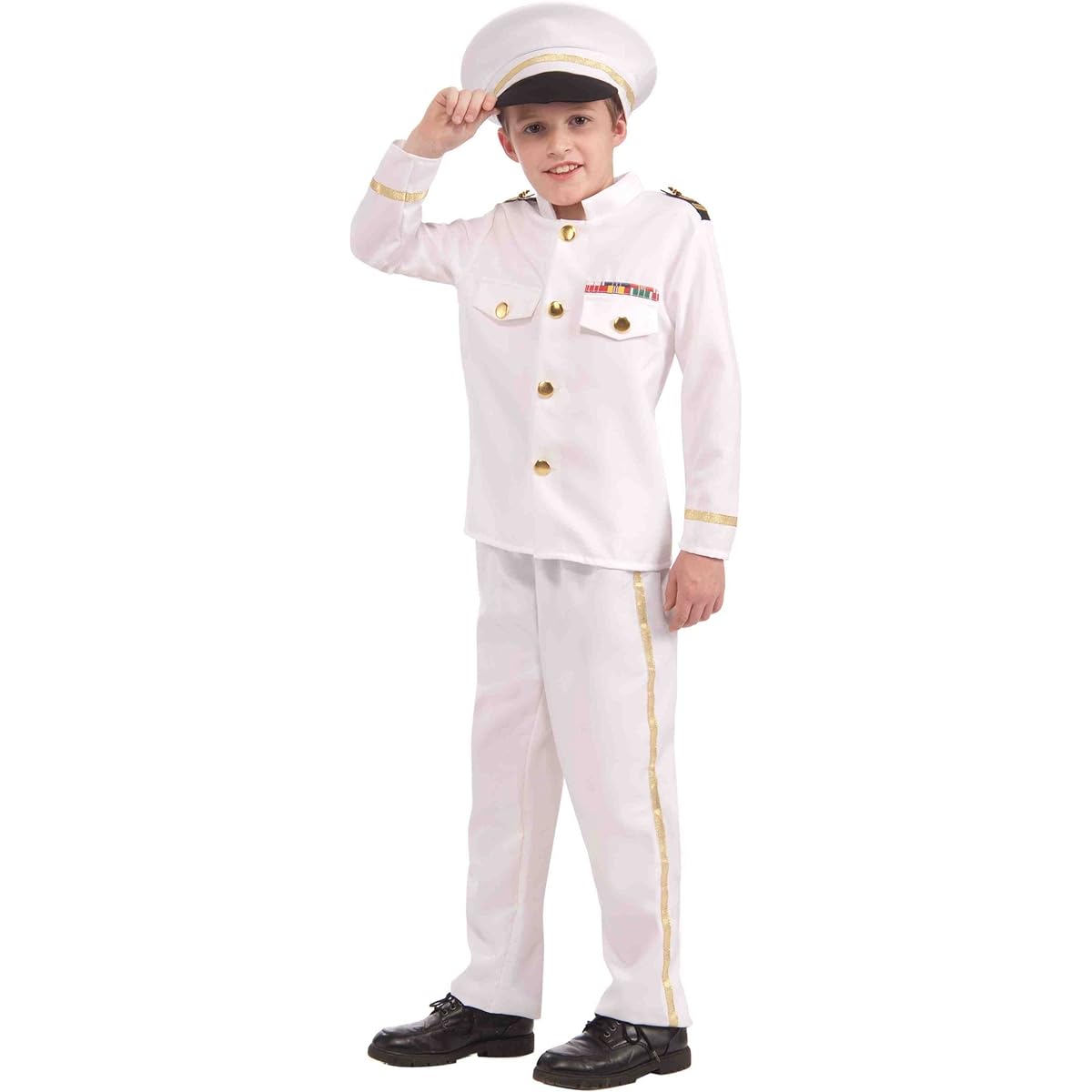 [Forum Novelties] Halloween Cosplay Kids/Children Navy Admiral Costume (Part Number 67610) FNI-67610-M