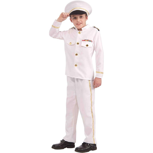 [Forum Novelties] Halloween Cosplay Kids/Children Navy Admiral Costume (Part Number 67610) FNI-67610-M