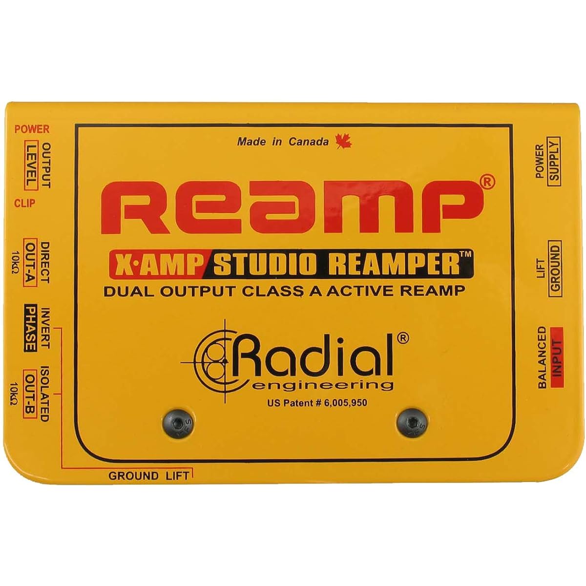 Radial Active Reamp X-AMP [Domestic regular import product]