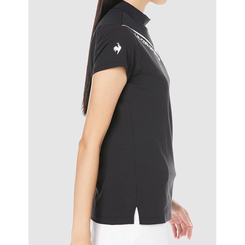 [Le Coq Sportif] 22 Fall/Winter Model Golf Short Sleeve Shirt [RIJOUME] High Neck Sweat Absorbent Quick Drying Stretch UPF15 ECO Women's