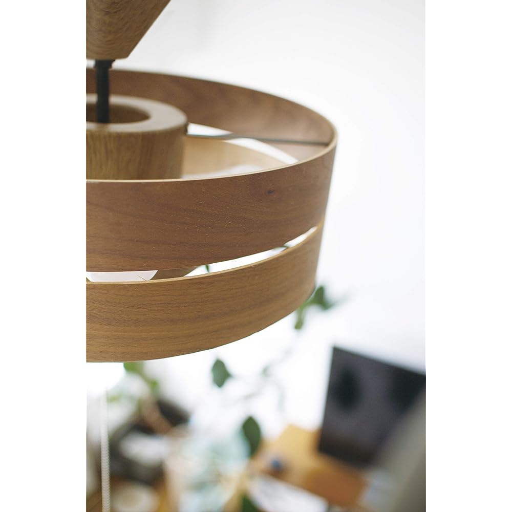 Kishima Natural Industrial Scandinavian LED Pendant Light 3 Lights (Oak) AMZ69309