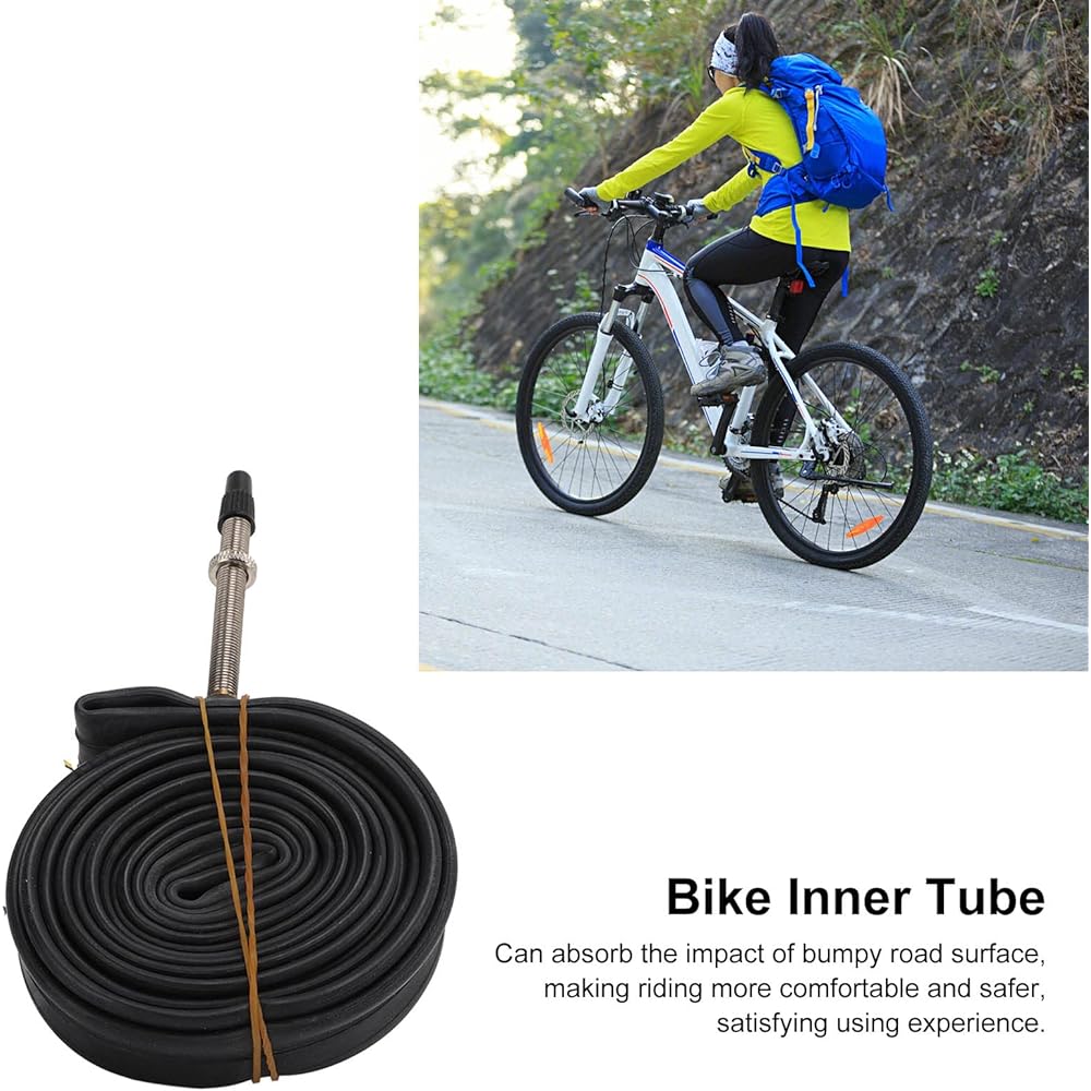 Butyl rubber tube, absorb shock 700x23C ozone resistant bike road MTB bike inner tube